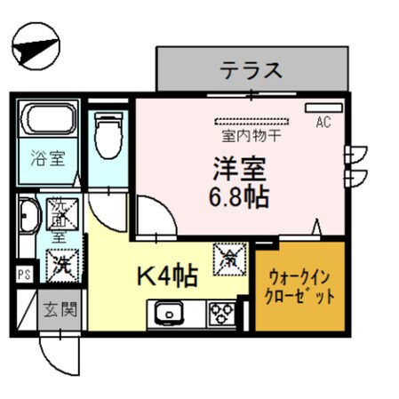 R-001の物件間取画像